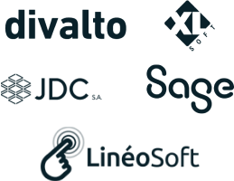 XL soft, JDC, Sage, Linéosoft, Divalto